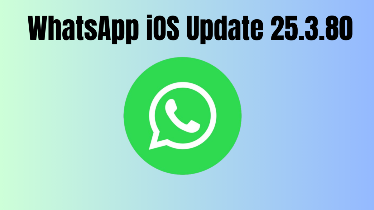 WhatsApp iOS Update