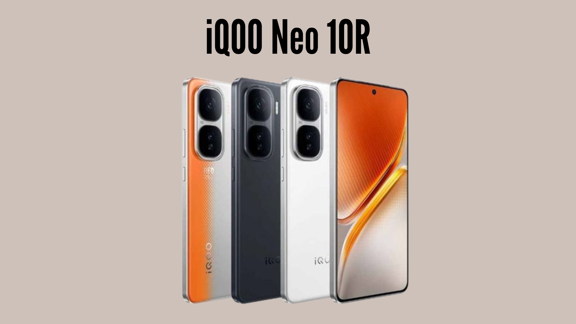 iQOO Neo 10R