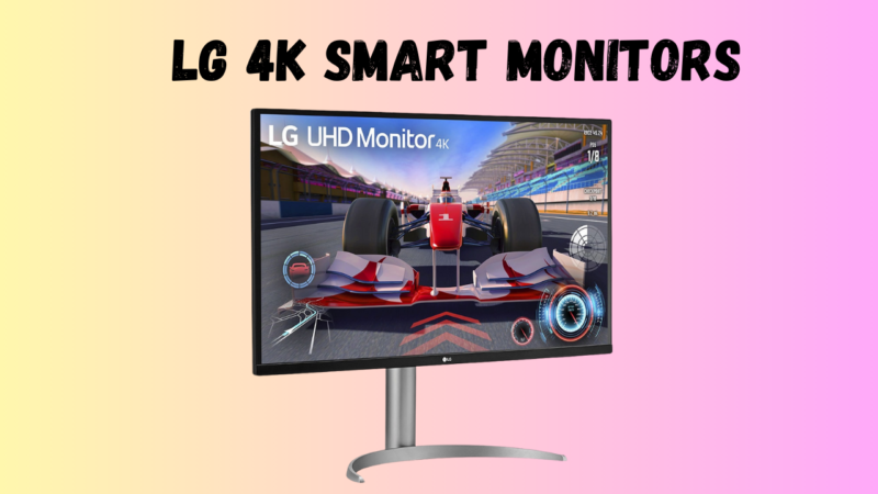 LG 4K Smart Monitors