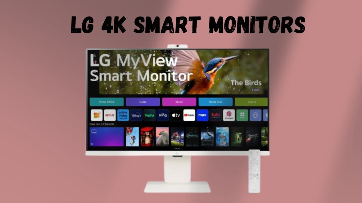 LG 4K Smart Monitors