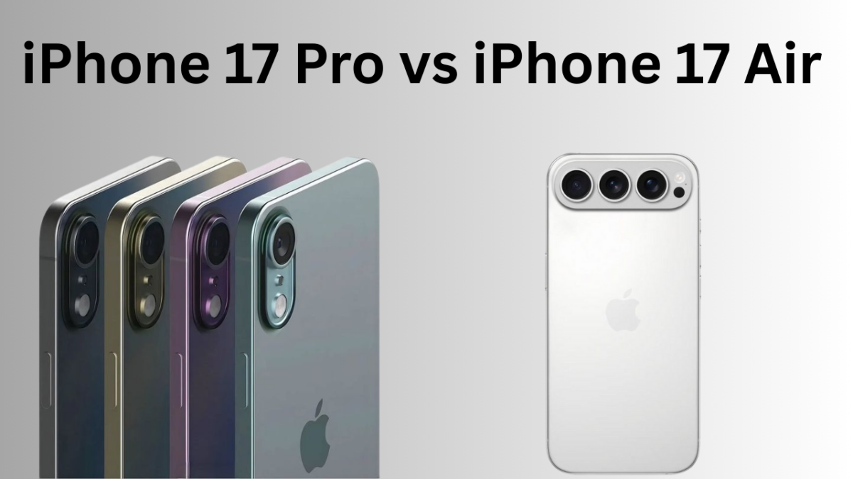 iPhone 17 Pro vs iPhone 17 Air 1