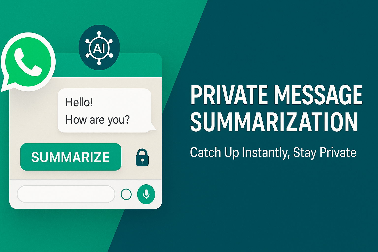 Private Message Summarization Feature