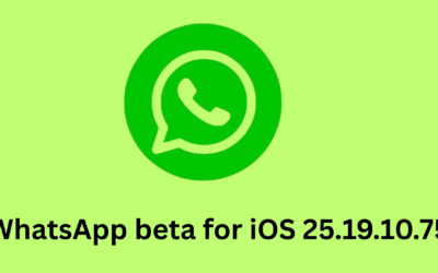 WhatsApp beta for iOS 25.19.10.75