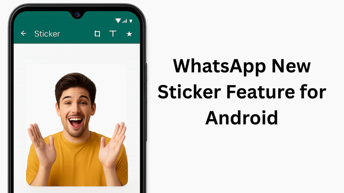 WhatsApp New Sticker Feature for Android 1