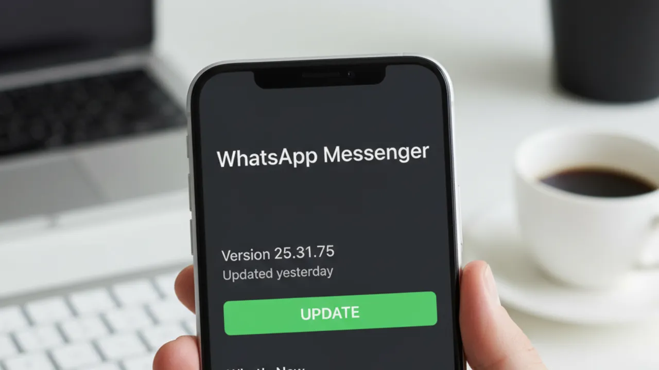 WhatsApp 25.31.75 Update on iOS
