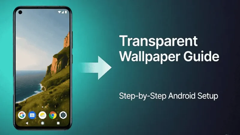 How to Use Transparent Wallpaper App on Android (Step-by-Step Guide)