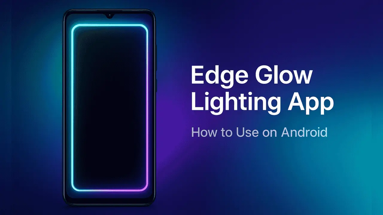 How to Use Edge Glow Screen Lighting App on Android