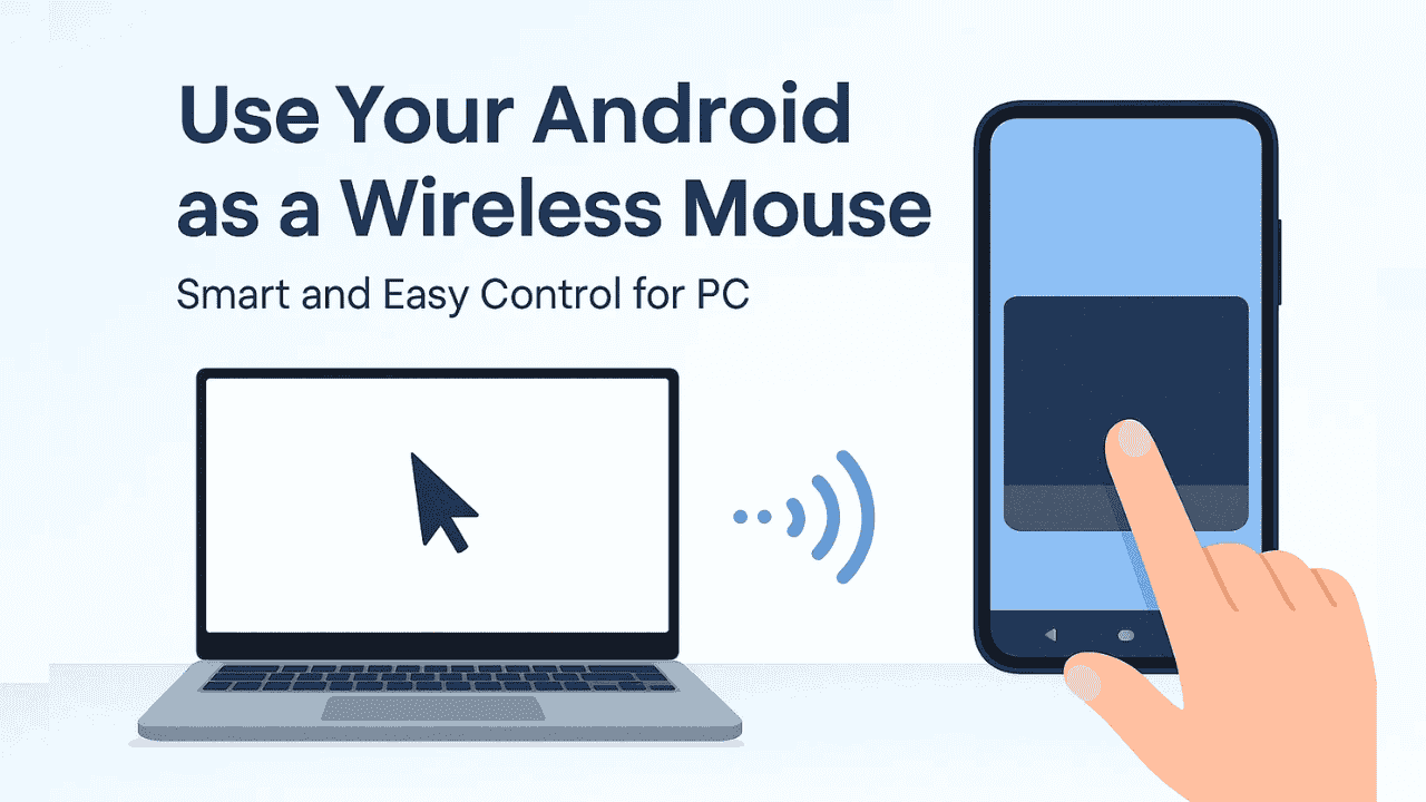 Best Ways to Use Your Android Phone as a Wireless Mouse & Keyboard for PC