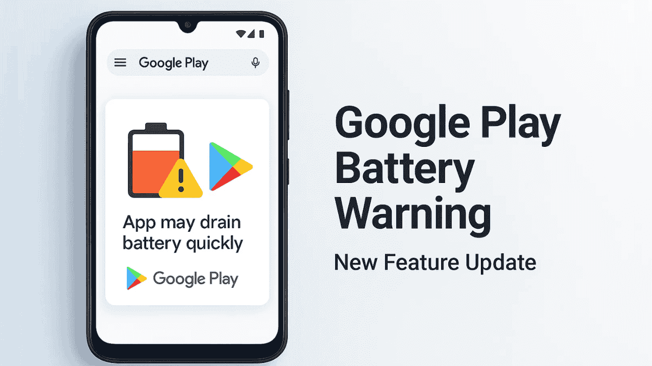 Google Play Will Soon Warn You If an App Drains Your Battery Fast