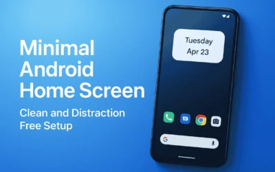 How to Create a Minimal Android Home Screen Setup That Reduces Distractions