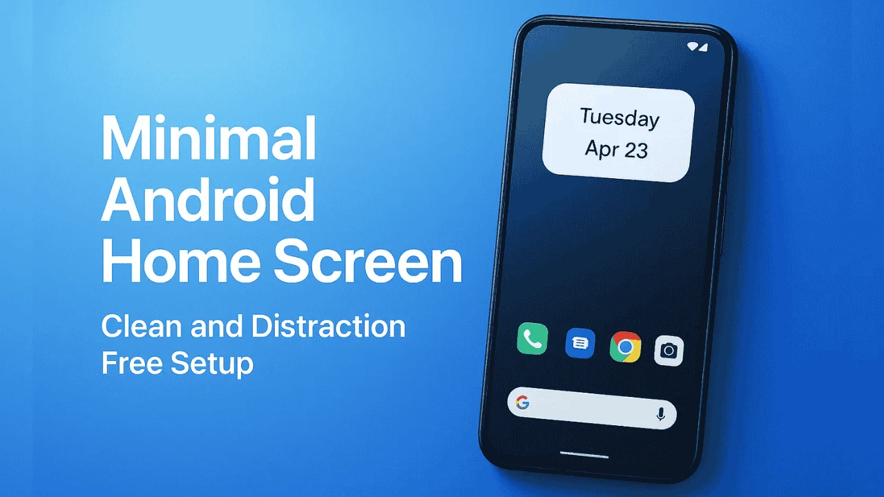 How to Create a Minimal Android Home Screen Setup That Reduces Distractions