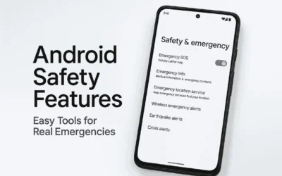 How to Use Android’s Safety & Emergency Features During Real-Life Situations