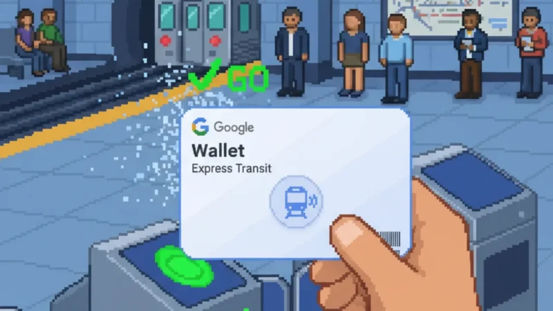 Google Wallet Express Transit Card