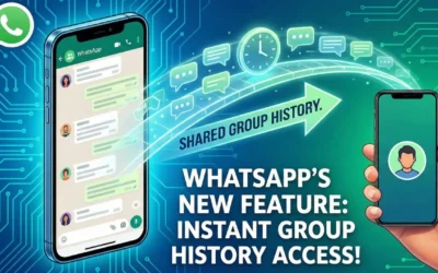 WhatsApp recent history sharing feature