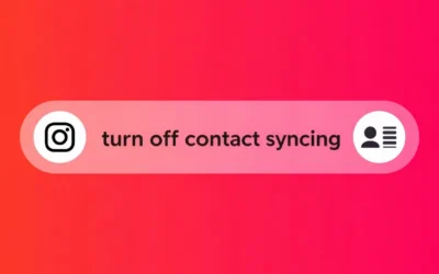 How to Unsync Contacts From Instagram