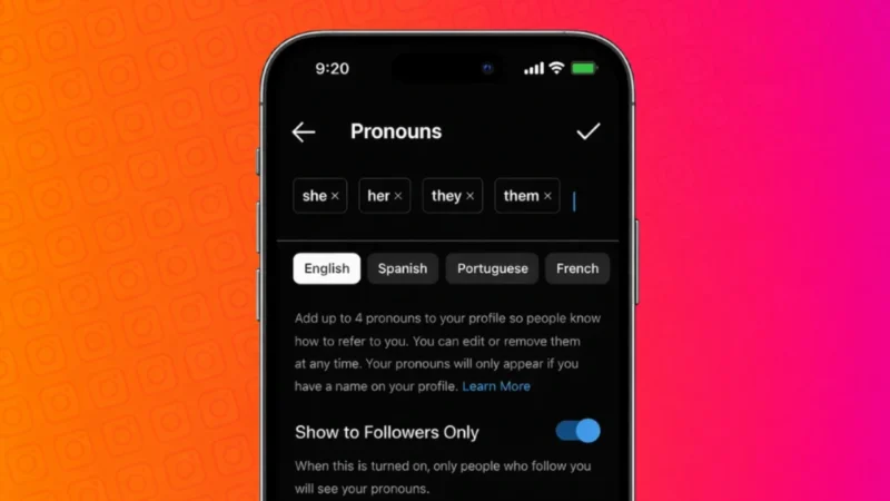 How to Add Your Pronouns on Instagram Profile