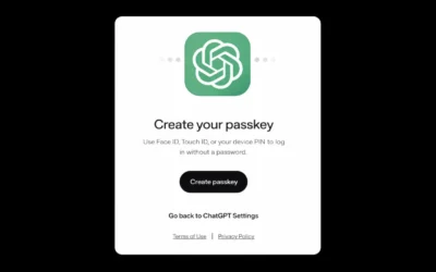 How to Protect Your OpenAI Account with Passkeys