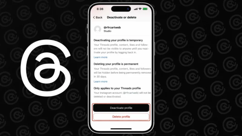 How to Delete Threads Account Without Deleting Instagram