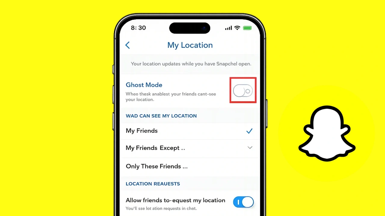 How to Turn Off Location Sharing on Snapchat Using Ghost Mode