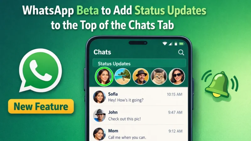 WhatsApp status updates