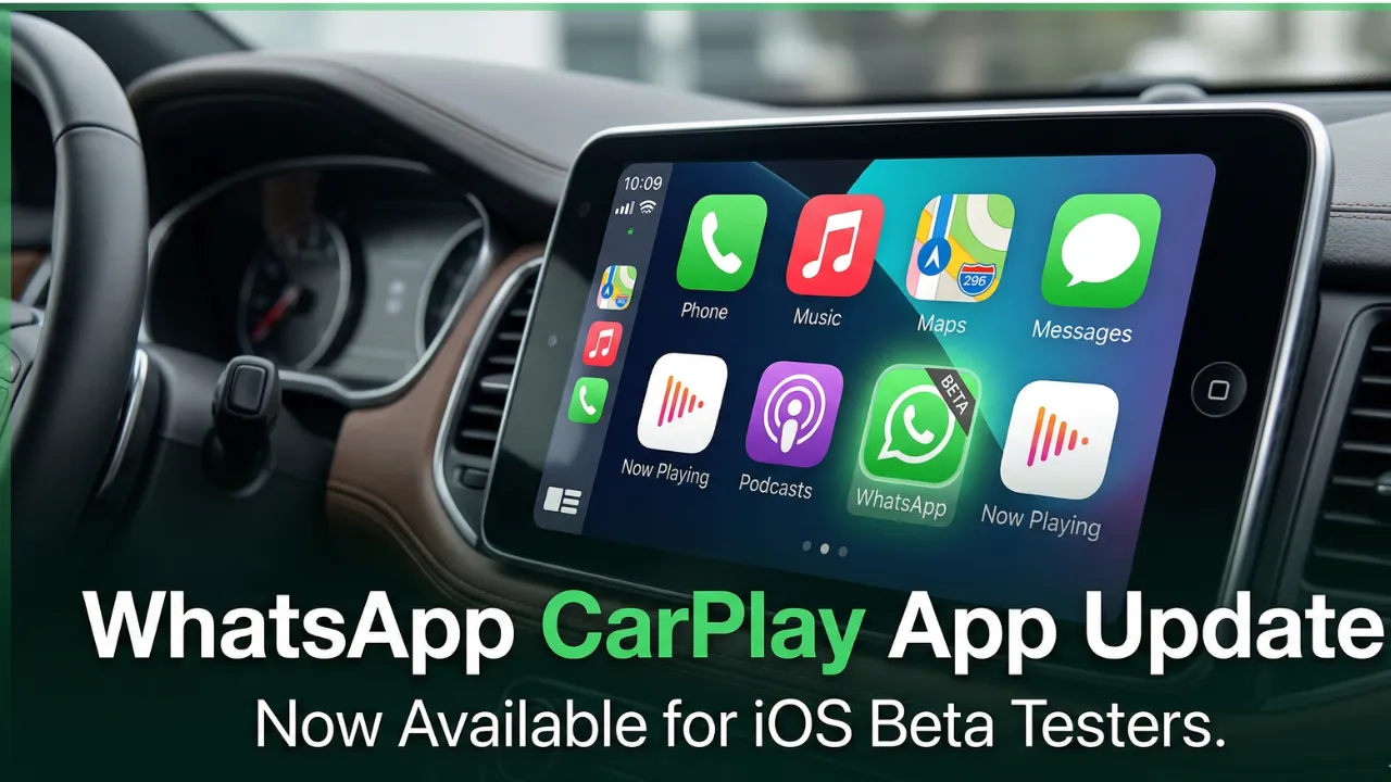 WhatsApp CarPlay App