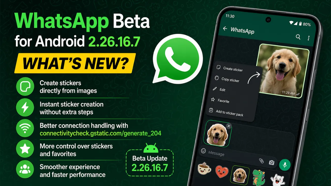 WhatsApp beta for Android 2.26.16.7 update