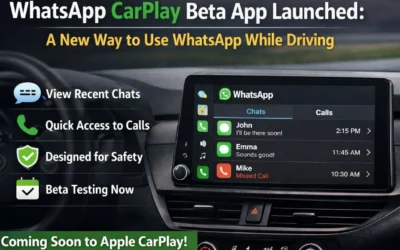 WhatsApp CarPlay Beta App