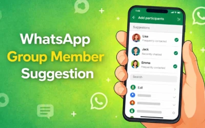 WhatsApp New Group Member Suggestion