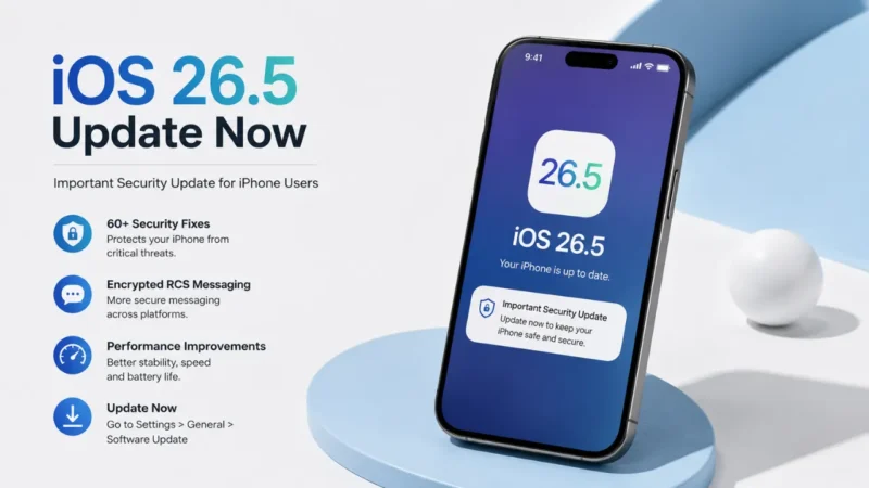 iOS 26.5 Update