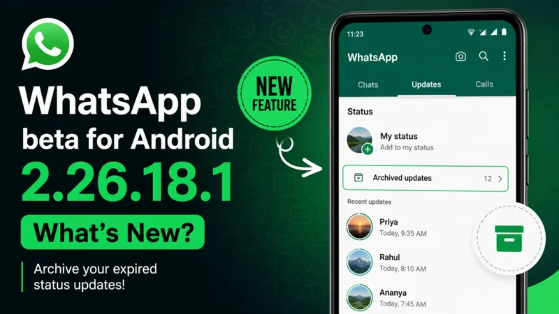 WhatsApp beta for Android 2.26.18.1