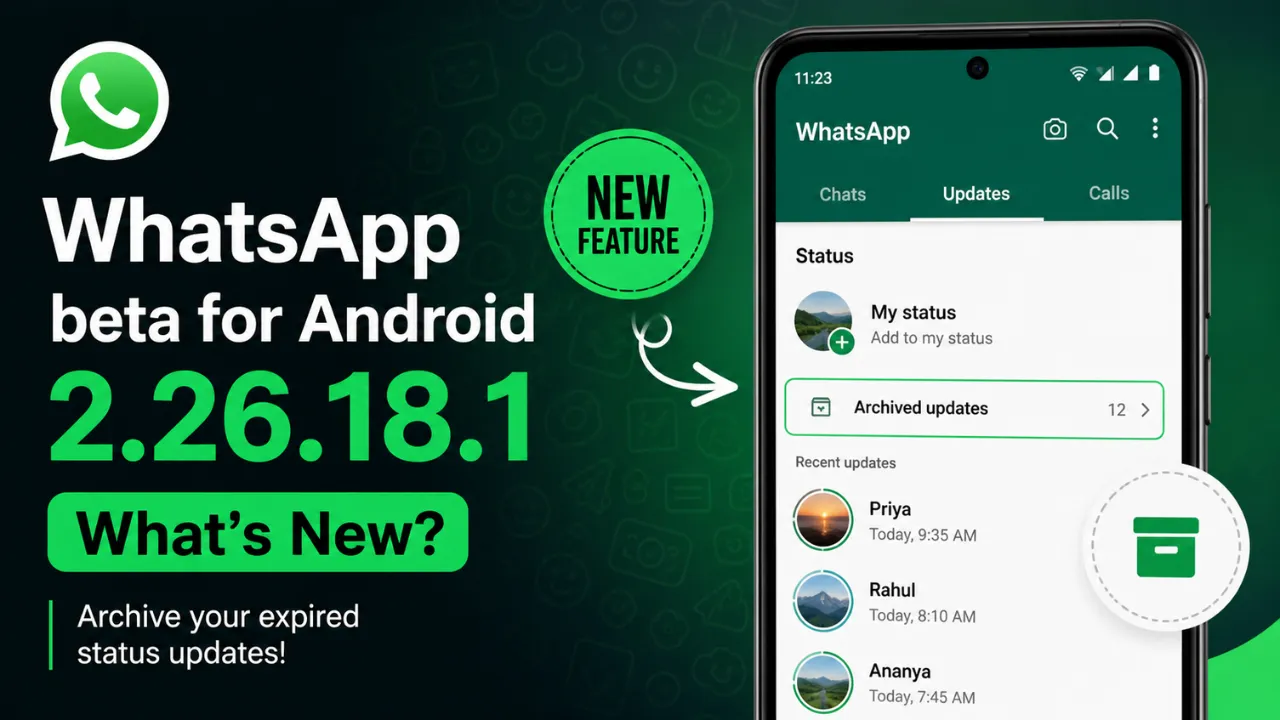 WhatsApp beta for Android 2.26.18.1