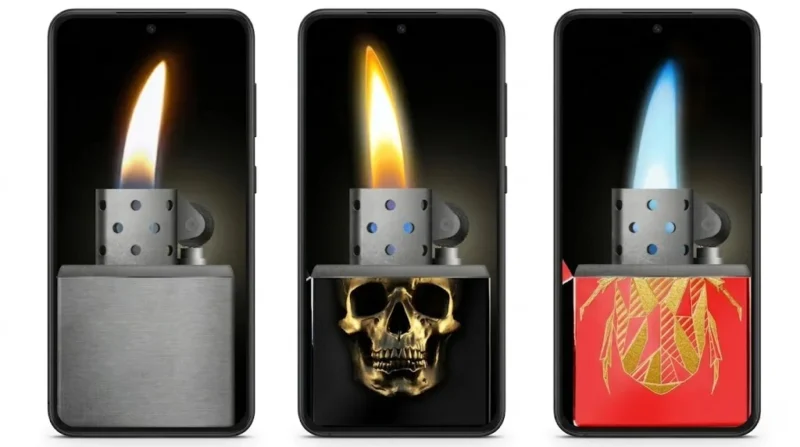 Best Android Lighter Simulator App With Realistic Flames and Concert Mode