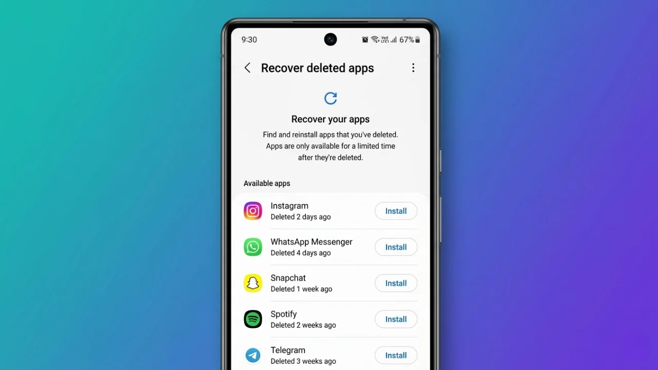How to Recover Deleted Apps on Android Phones Without Losing Your Data