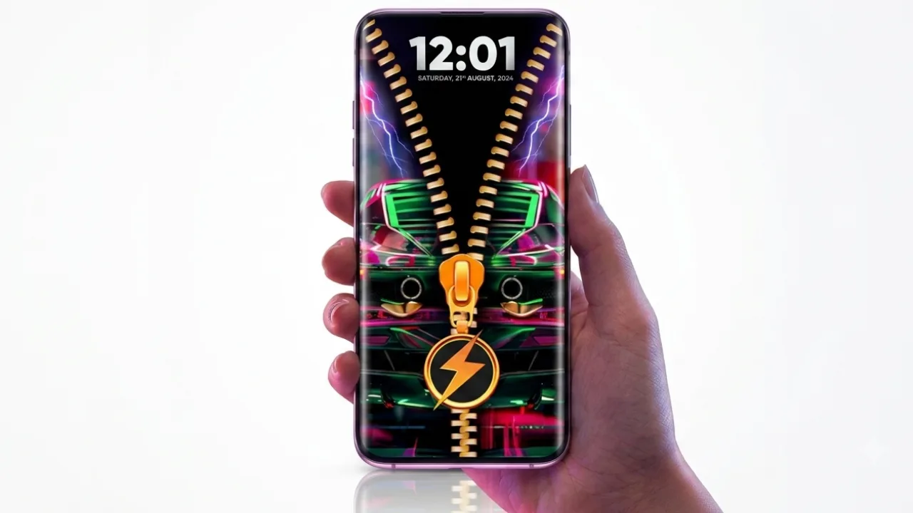 Zipper Lock Screen: Customize Your Android Lock Screen With Stylish Themes and 4D Wallpapers