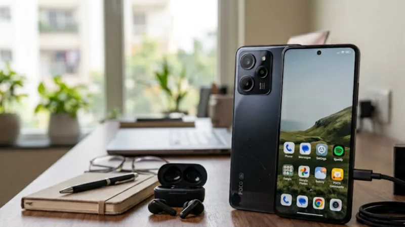 POCO M8x 5G Launched in India With 7,900mAh Battery and Snapdragon 4 Gen 5: Price, Specs and Features