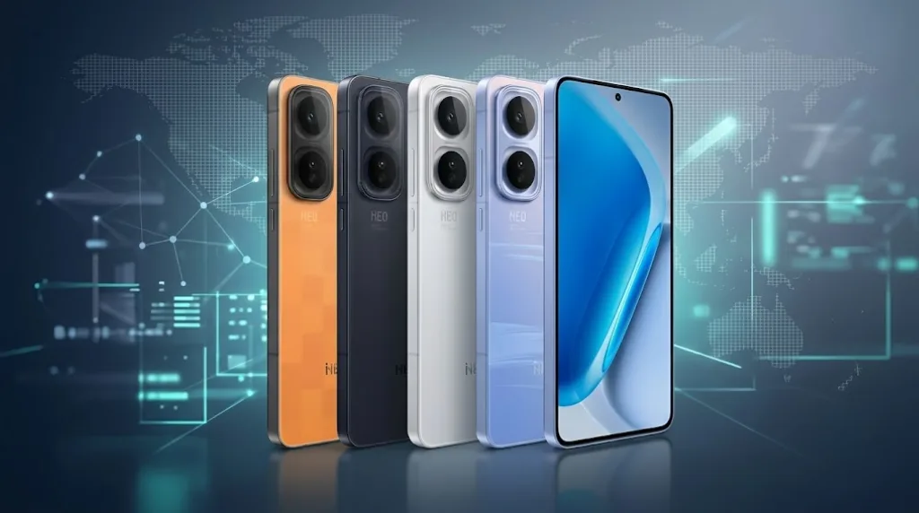 iQOO Neo 11S leak showcasing the custom Dimensity 9500 chipset, massive battery upgrade, and premium smartphone design