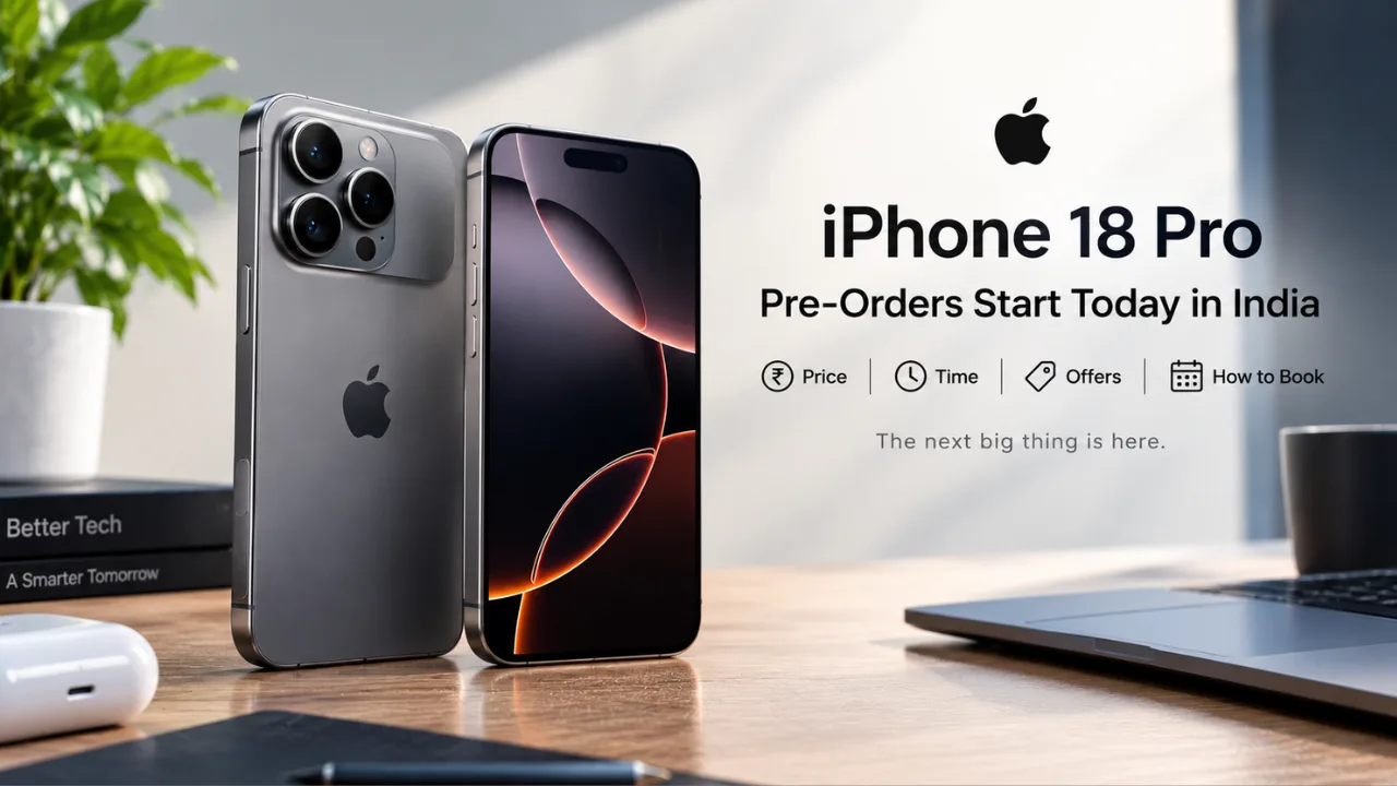 iPhone 18 Pro Pre-Orders Start Today in India: Price, Time, Offers and How to Book