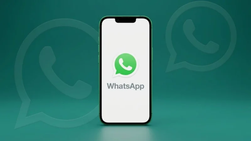 WhatsApp AI content label for Channel updates on iOS